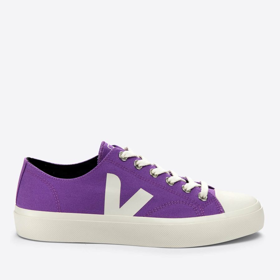 Veja Women's Wata Vegan Low Top Canvas Trainers - UK 4