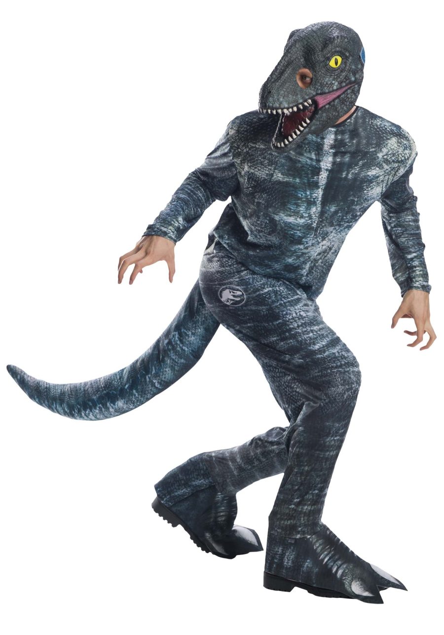 Velociraptor Adult Jurassic World 2 Blue Costume