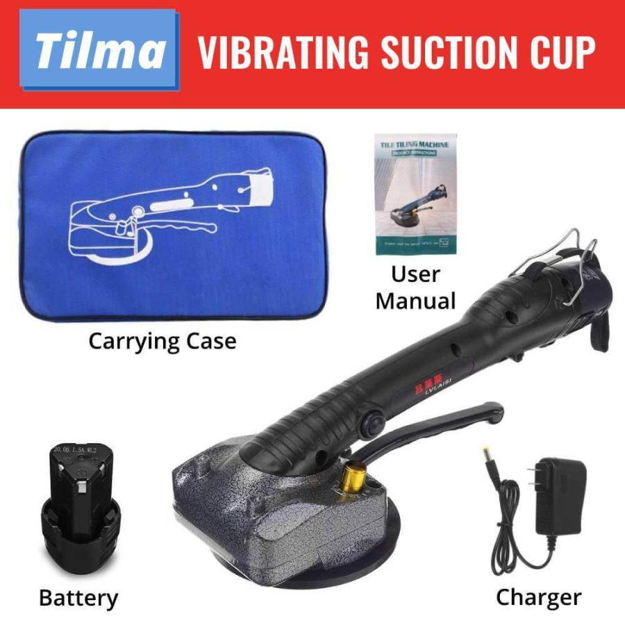 Vibrating Suction Cup For Tile