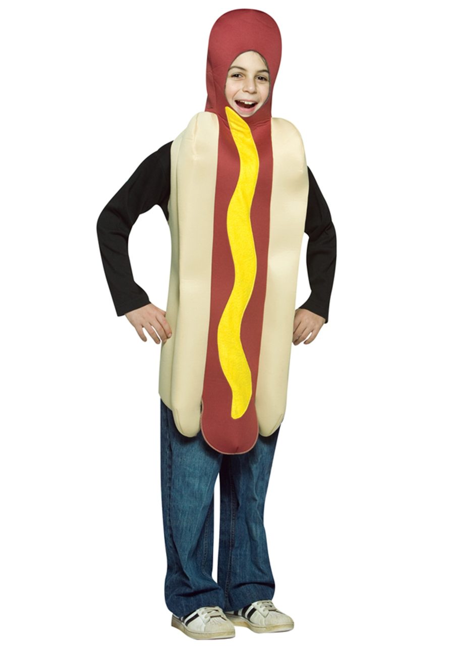 Walking Kid's Hot Dog Costume