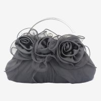 Wedding Handbags Wedding Accessories Evening Clutch Bag Pleated Flowers