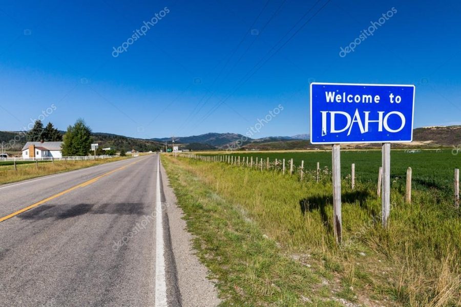 Welcome sign to Idaho State
