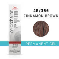 Wella Color Charm Permanent Gel Hair Colour - Cinnamon Brown,2 Hair Colours,Do Not Add