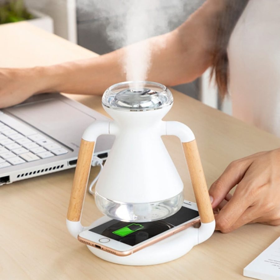 Wireless Phone Charger & Fog/Mist Humidifier
