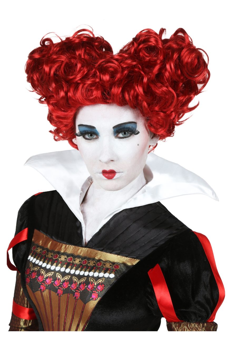 Women's Deluxe Red Queen Wig