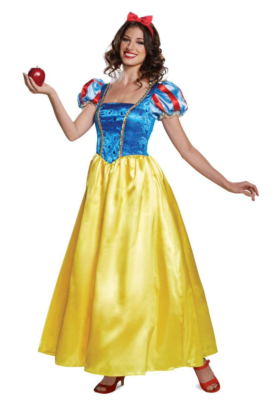 Women's Deluxe Snow White Costume