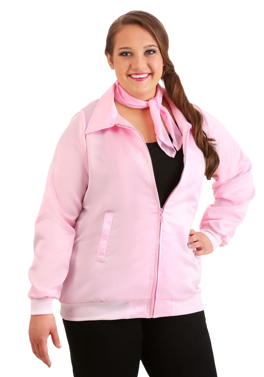 Women's Plus Size Grease Pink Ladies Costume Jacket