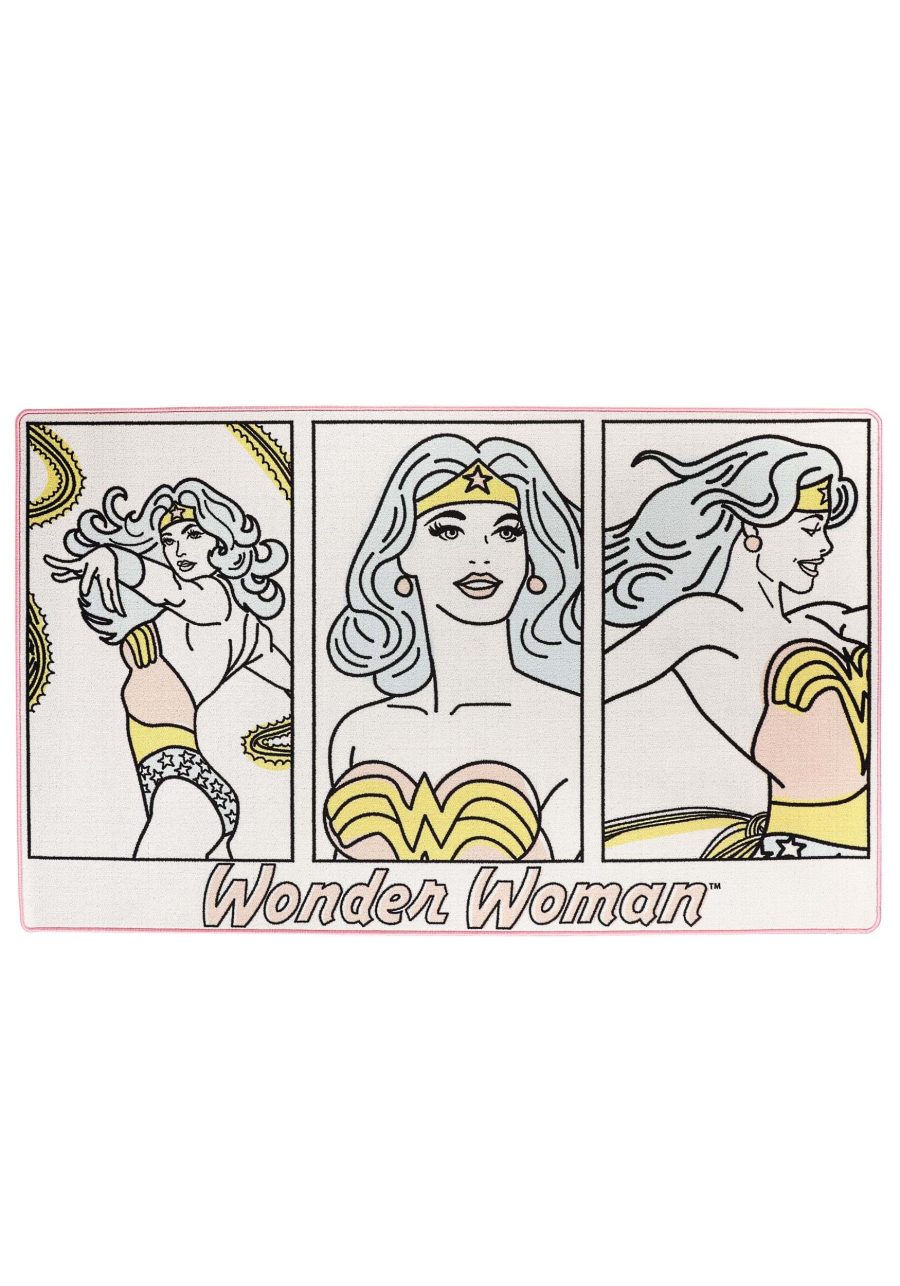 Wonder Woman Comic Rug
