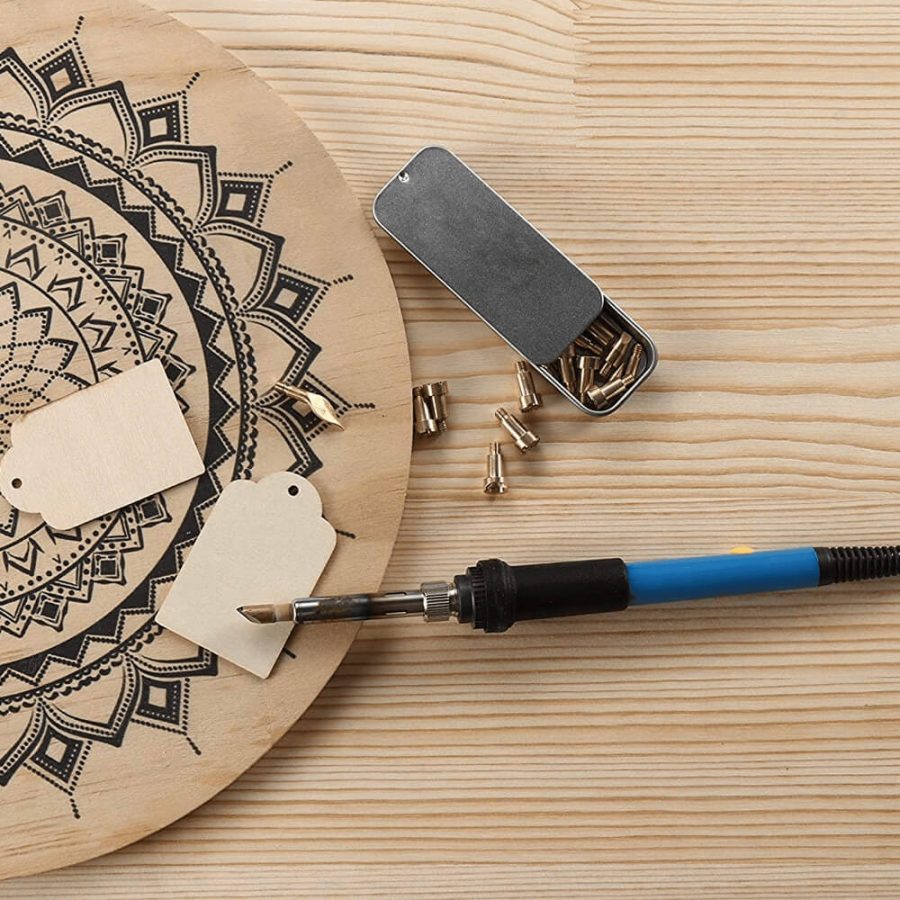 Wood Burning Pyrography Kit (28 Piece Set)