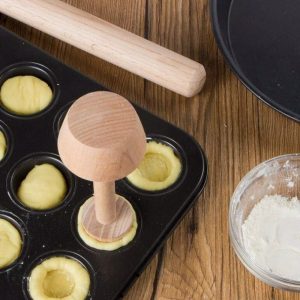 Wooden Tart Tamper