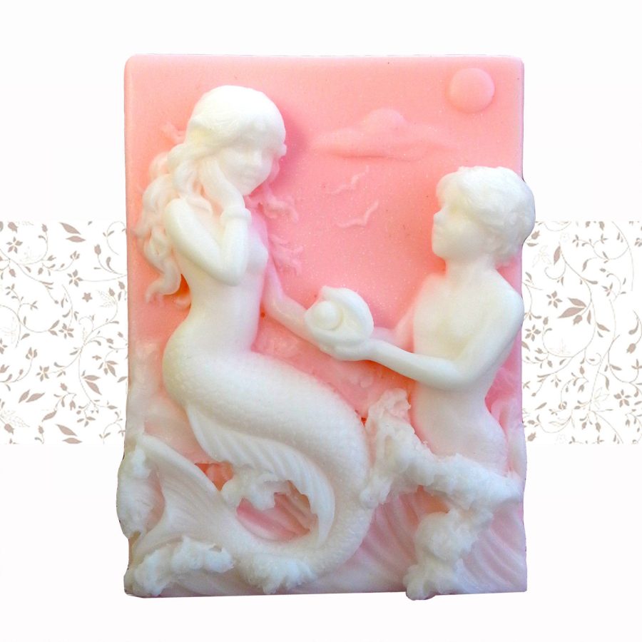 You are buying a soap - "Mermaid Lovers " handmade Essential oil soap