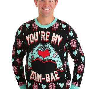 You're My Zom-Bae Adult Valentine's Day Sweater