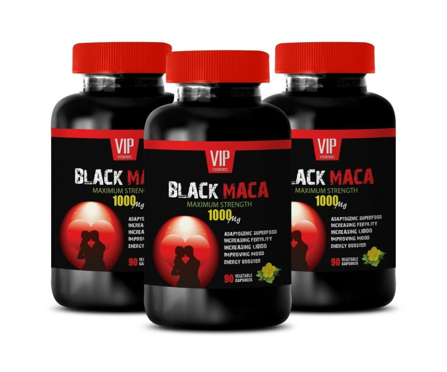 athletic performance blend - BLACK MACA - anti inflammation diet natural 3 BOTTL
