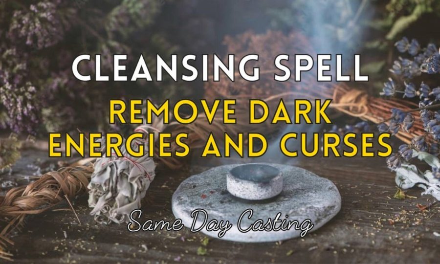 clear all black magic and curses for you, restore health