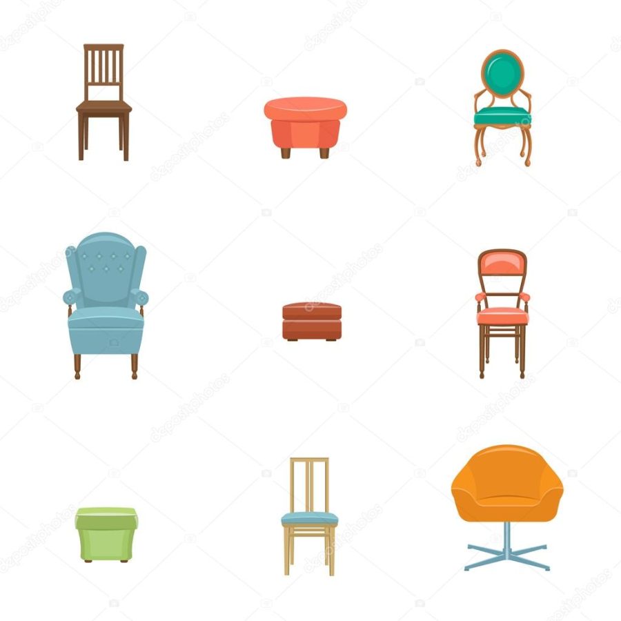 furniture icon set.