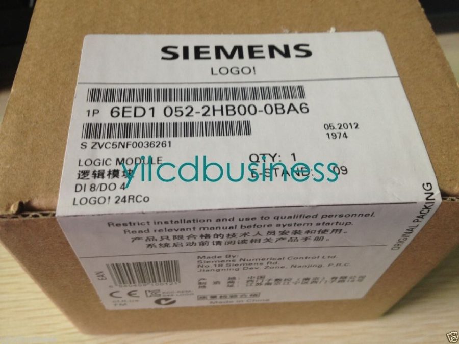 new 6ED1052-2HB00-0BA6 Siemens LOGO logic module 90 days warranty