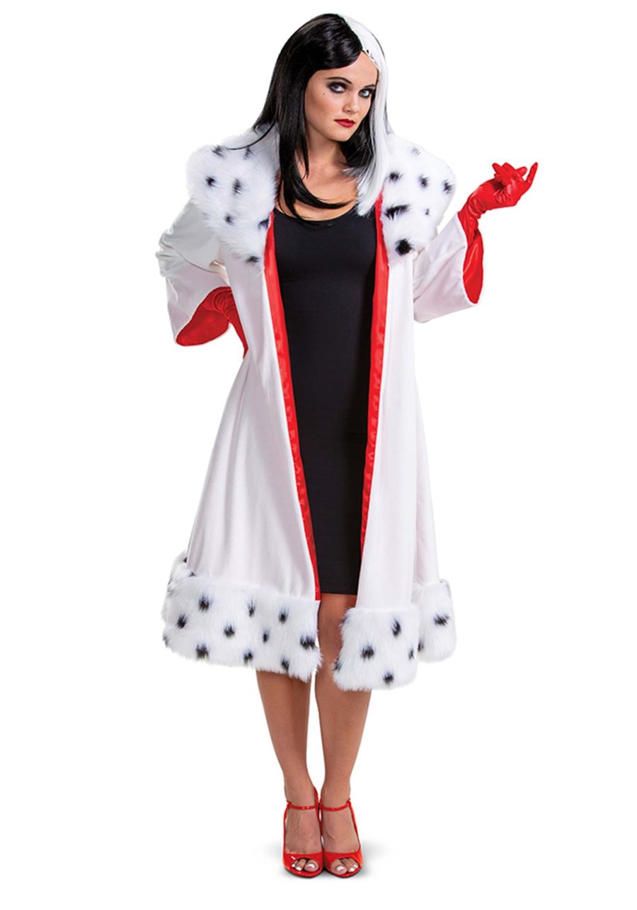 101 Dalmatians (Animated) Women's Cruella Jacket Costume