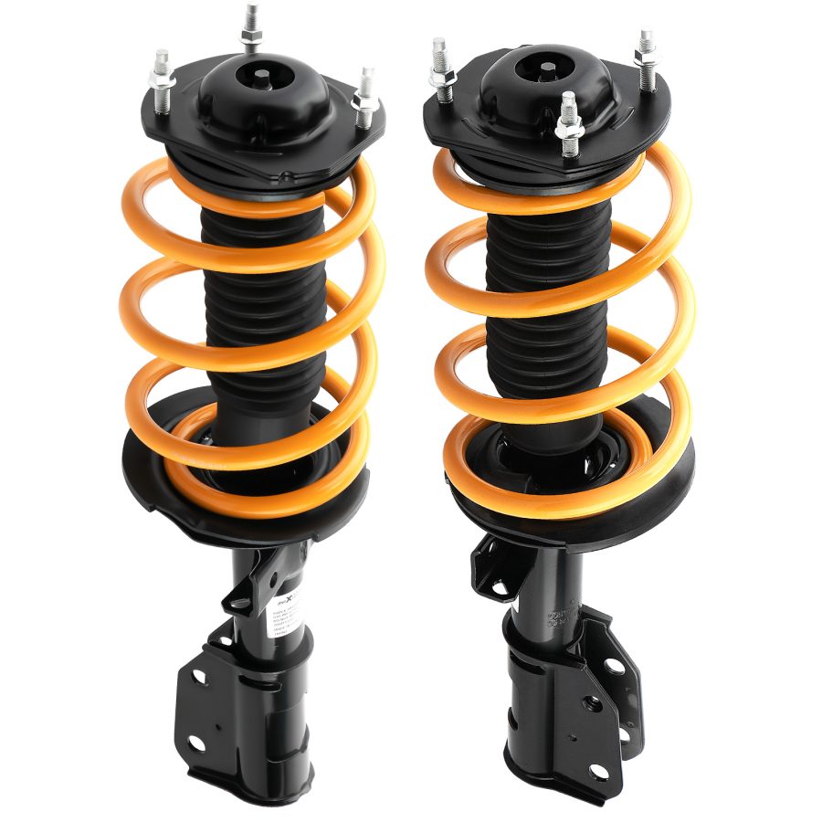 2 x Front Sport Complete Struts Coil Springs compatible for GMC Acadia Chevy Traverse