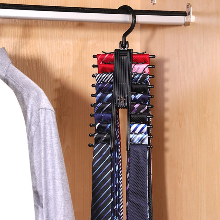 360 Degree Rotating Tie Hanger