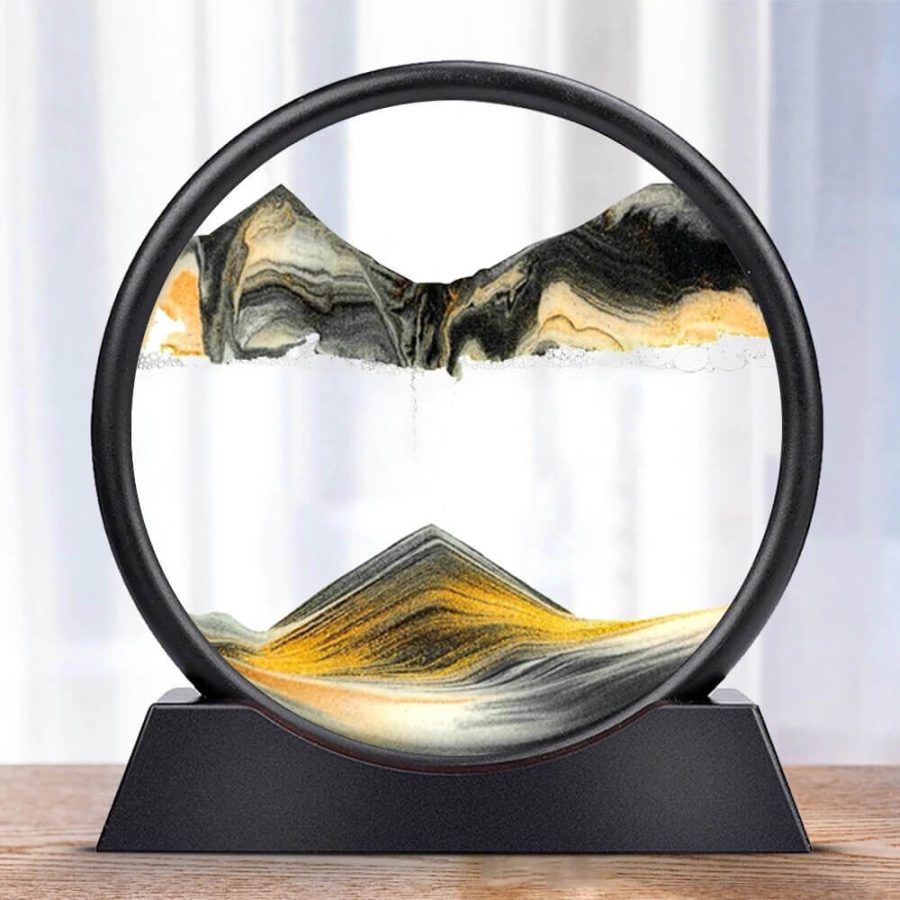 3D Moving Sand Art Hourglass