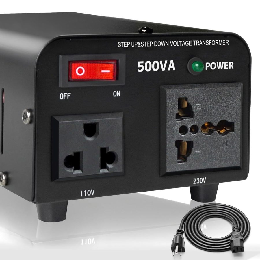 500W Voltage Transformer Power Converter(110V To 220V,220V To 110V) Step Up/Down