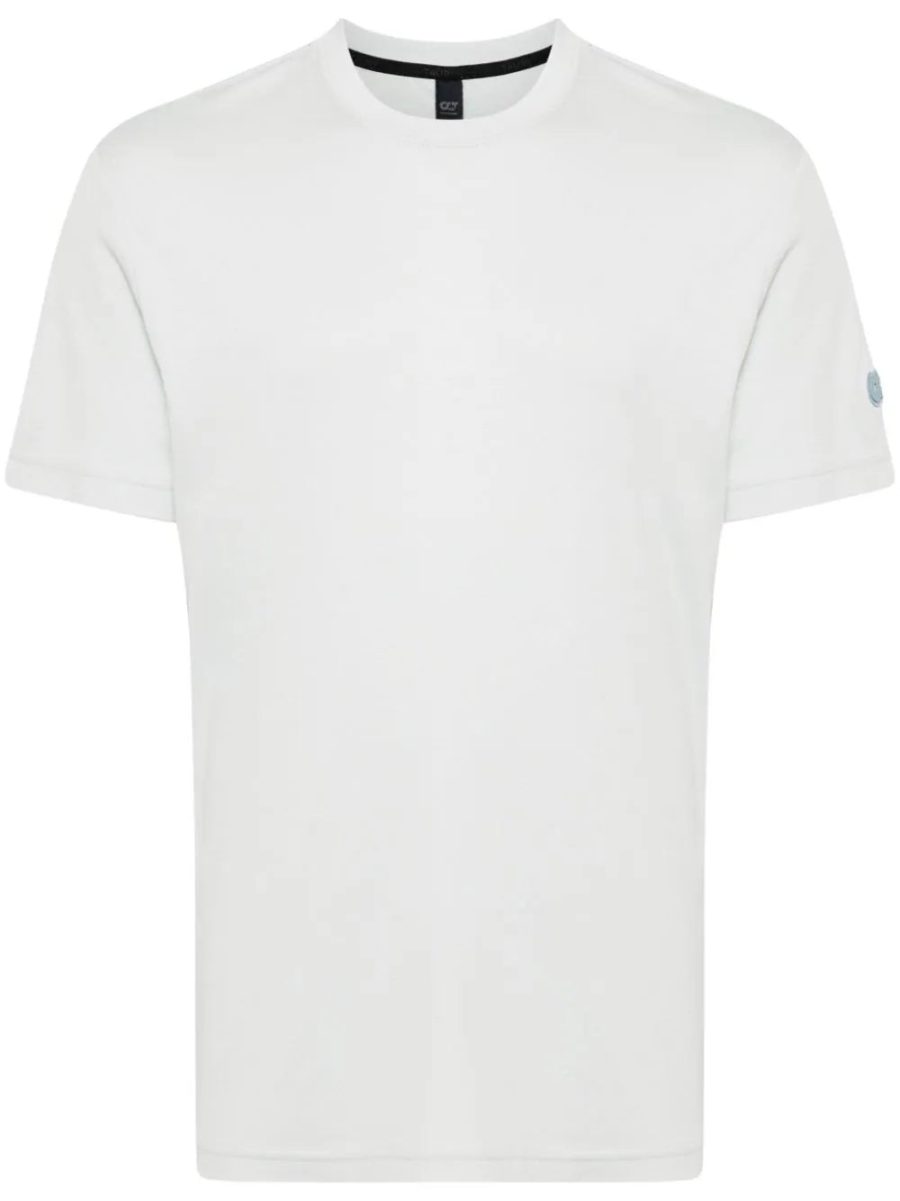 ALPHA TAURI Jopin Short Sleeves T-shirt Storm Light Grey