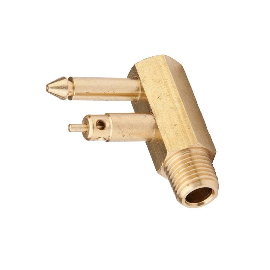 ATTWOOD 88736 8873-6 Brass Quick-Connect Tank Fitting 1/4-Inch NPT Male Thread for Mercury/Mariner