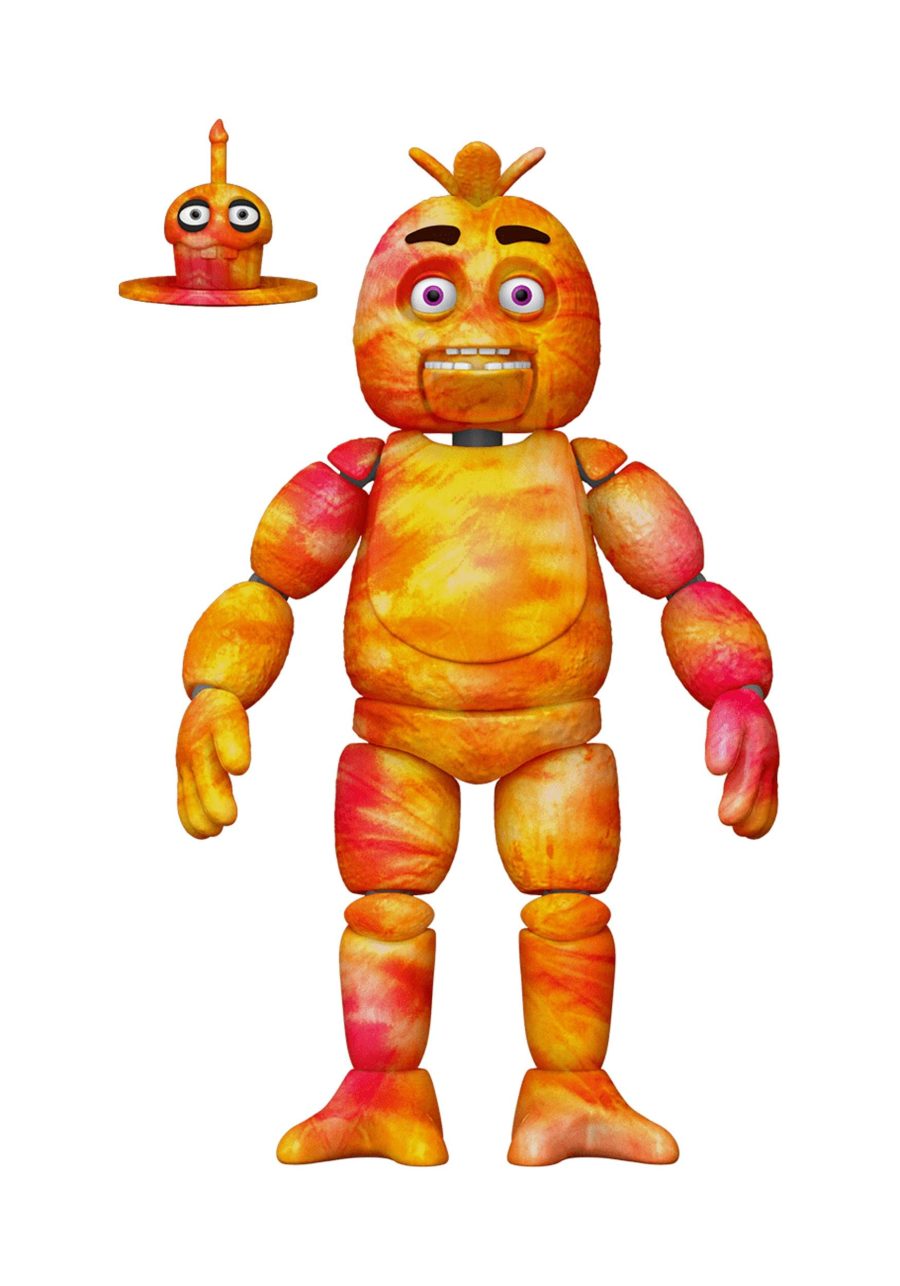 Action Figure: Five Nights at Freddy's, Tie-Dye - Chica