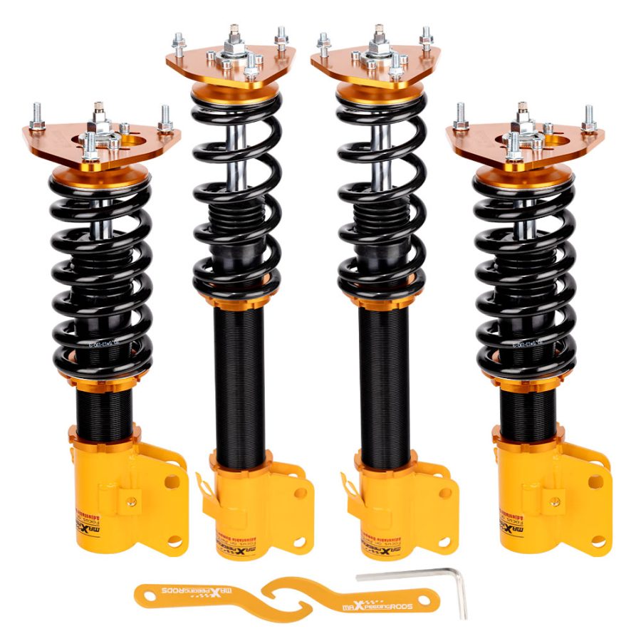 Adjustable Damping Coilover Kit compatible for Subaru Impreza Forester 02-07 GDB GD SG GG