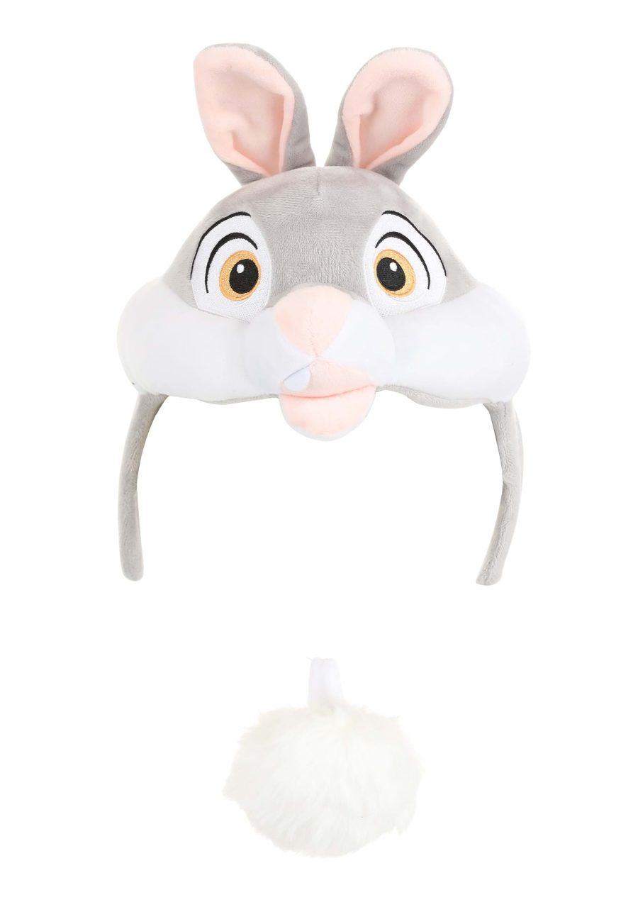 Adult Bambi Thumper Soft Headband & Tail Kit