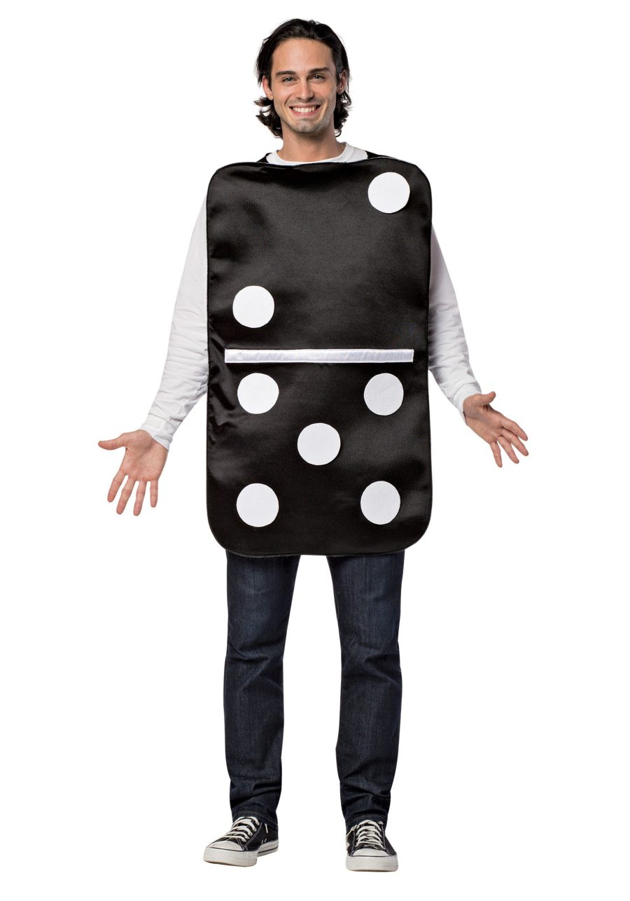 Adult Black Domino Costume