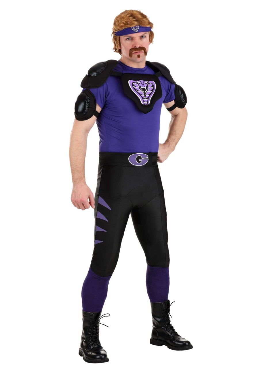 Adult Dodgeball Purple Cobra Costume