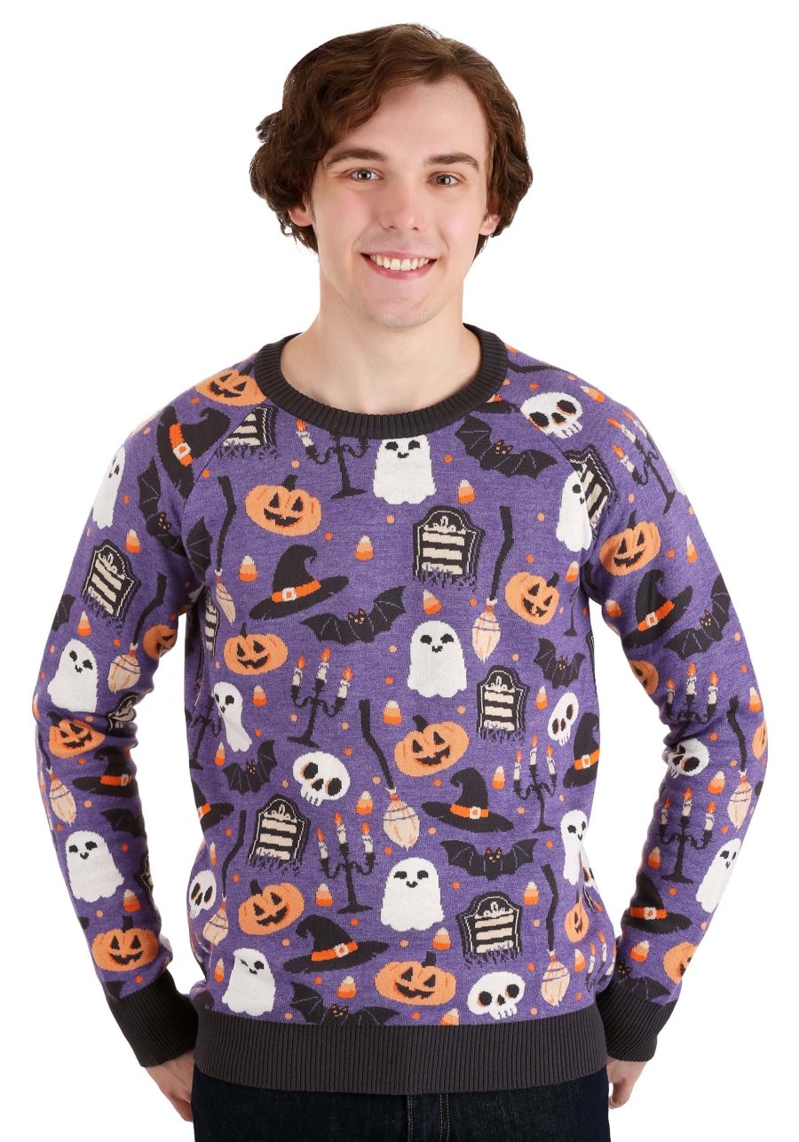 Adult Halloween Mischief Ugly Halloween Sweater