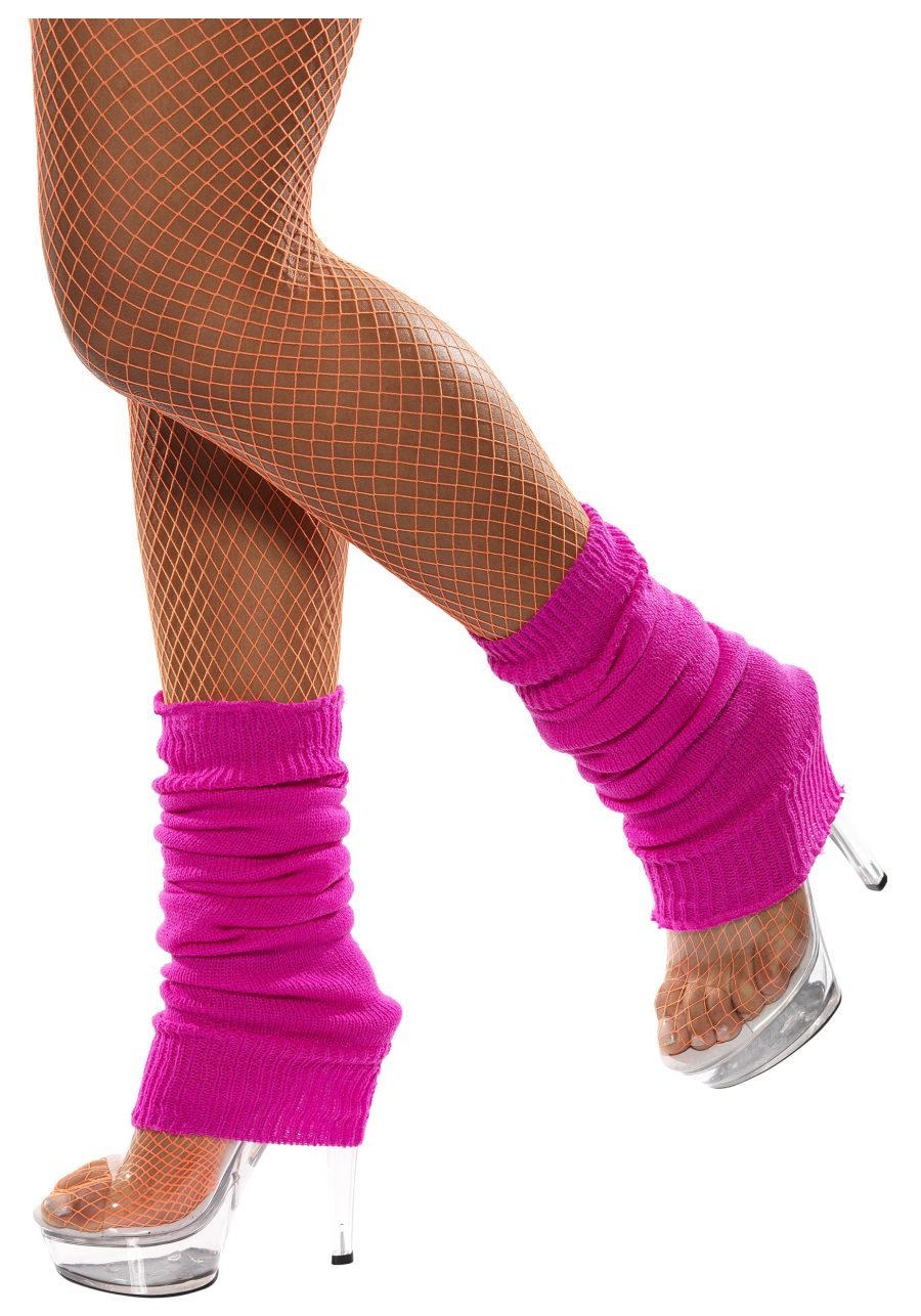 Adult Hot Pink Leg Warmers