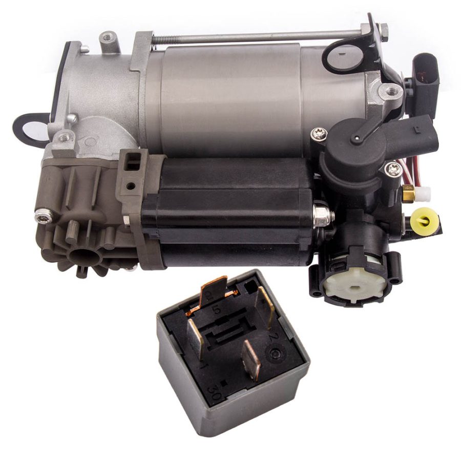 Airmatic Suspension Air Compressor Pump w/ Relay compatible for Mercedes Benz GLS 500 E320