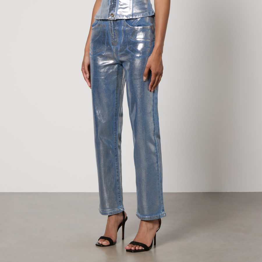 Amy Lynn Soho Coated Denim Jeans - UK 6