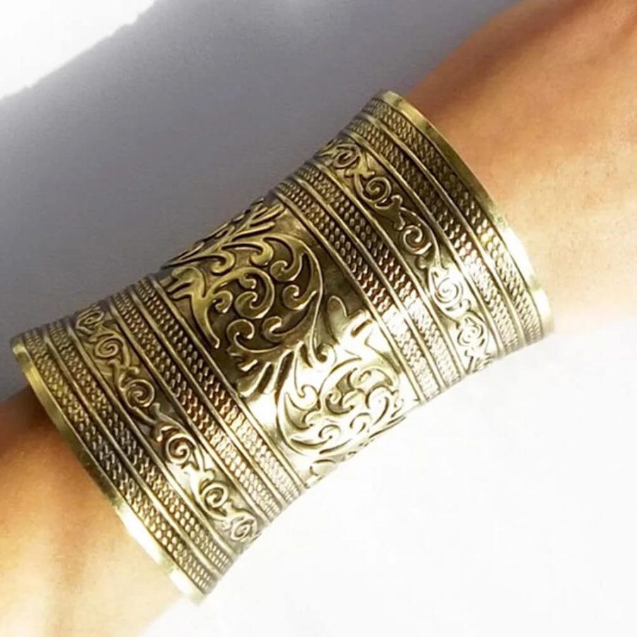Ancient Egypt Inspired Cuff Bracelet