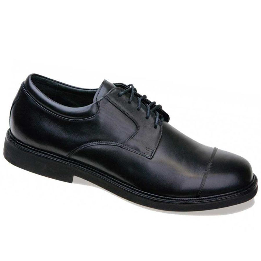 Apex Shoes LT600M Lexington Cap Toe Oxford Dress Shoe - Men's Comfort Therapeutic Diabetic Shoe - Medium - Extra Wide - Extra Depth for Orthotics