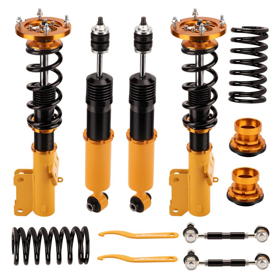 Assembly Coilovers Kits compatible for Ford Mustang 2005-2014 Adj. Height and Mounts