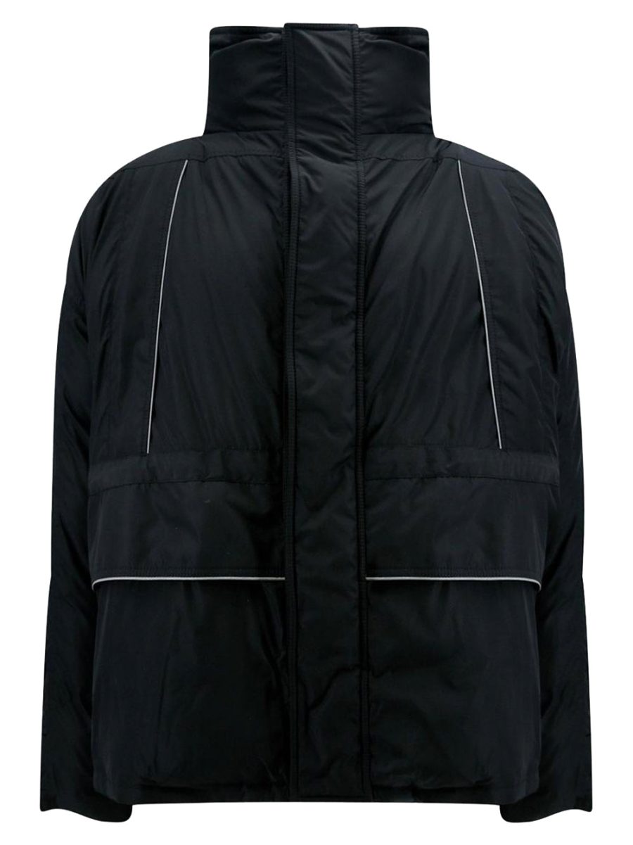 BALENCIAGA UNISEX Oversized Padded Jacket Black