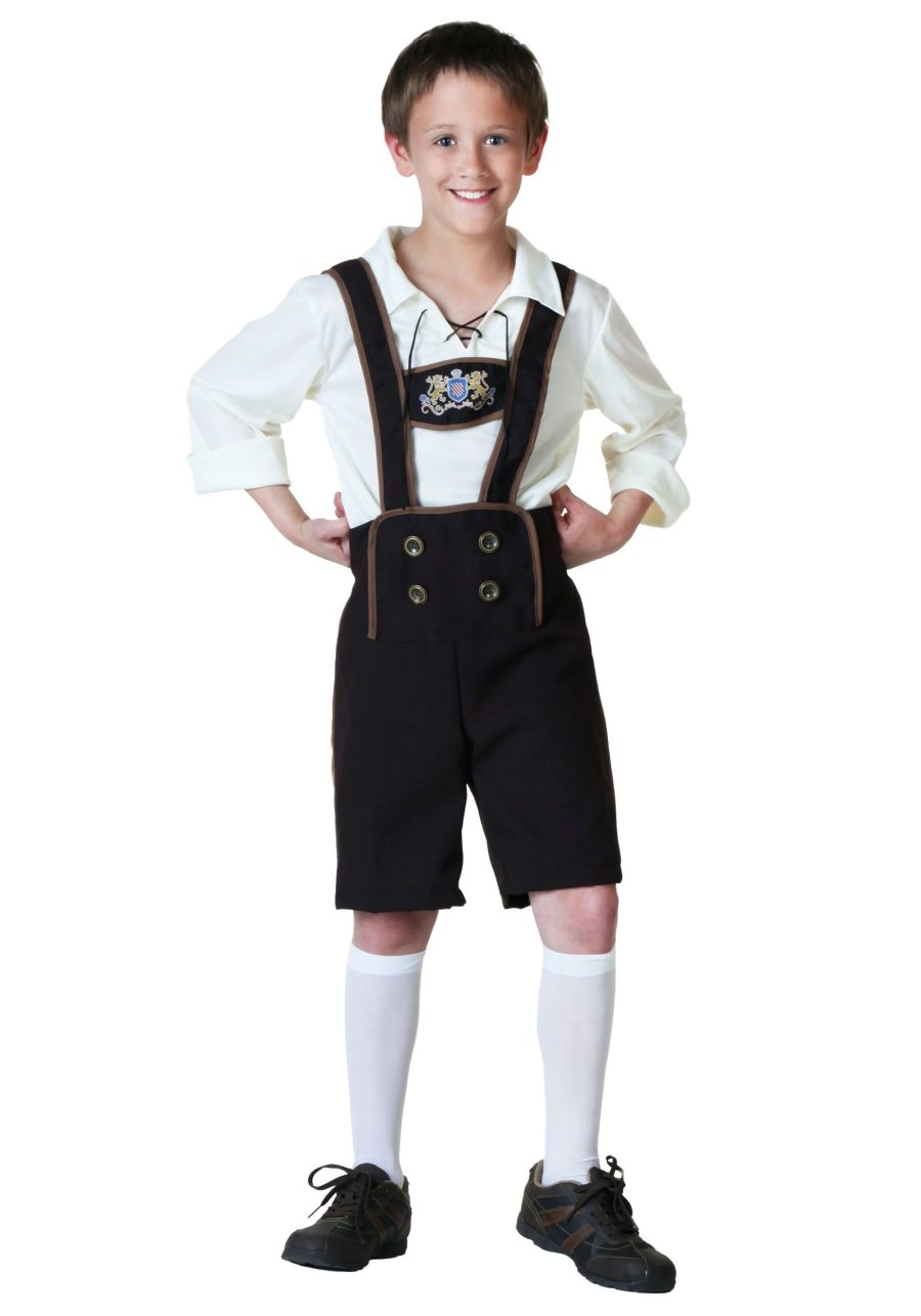 Boy's German Lederhosen Costume