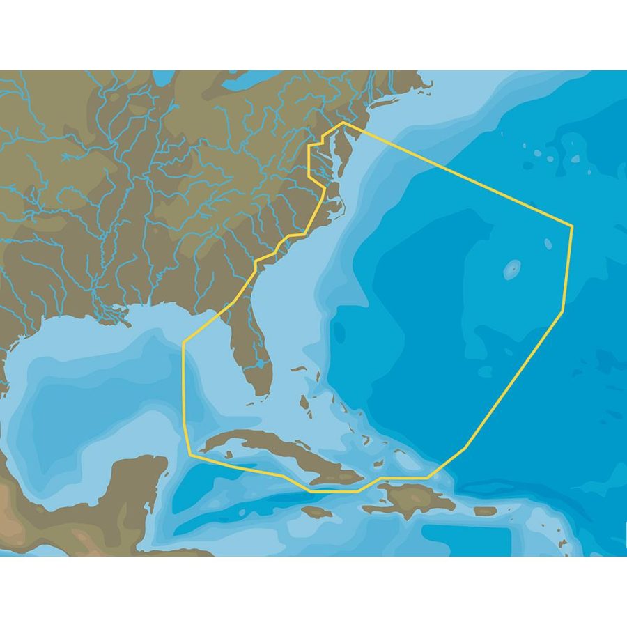 C-MAP M-NA-D063-MS M-NA-D063 4D microSD Chesapeake Bay - Cuba