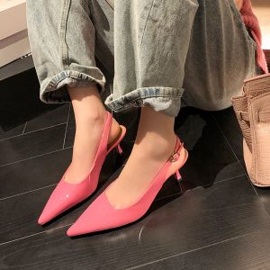 CHIKO Dagny Pointy Toe Stiletto Slingback Shoes