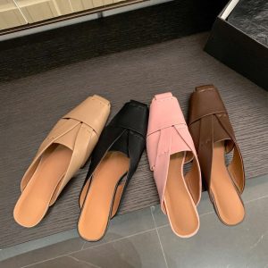 CHIKO Jazlyn Square Toe Block Heels Clogs/Mules Shoes