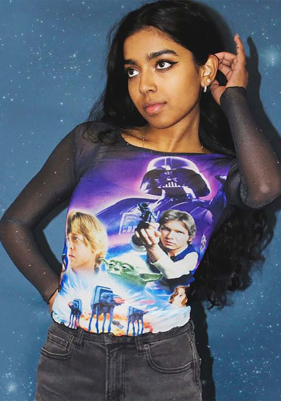Cakeworthy Women's Star Wars Poster Mesh Top