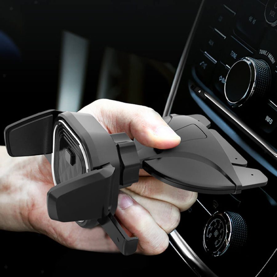 Car CD Slot Phone Holder