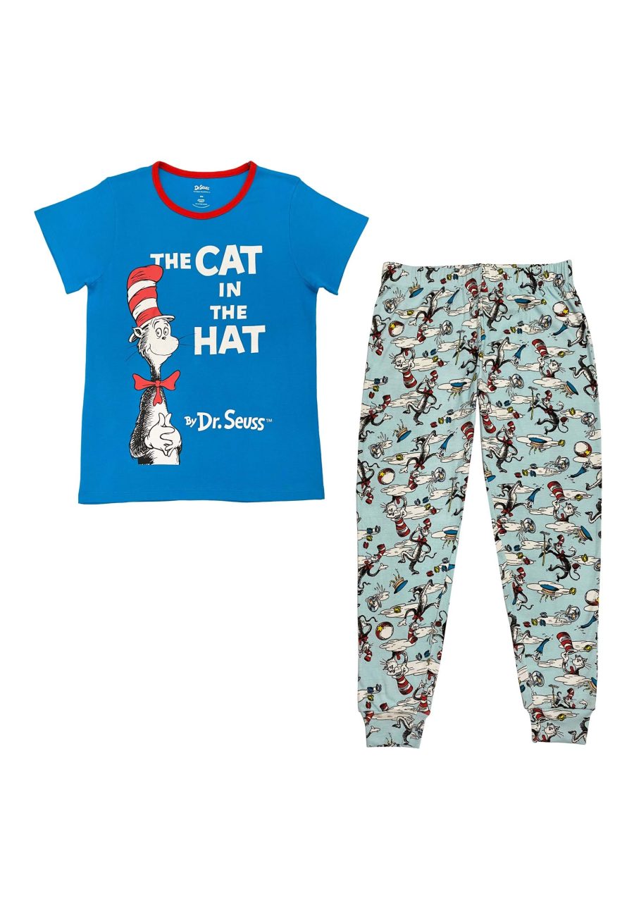 Cat In The Hat Cover & Clouds Women's Set
