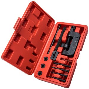 Chain Breaker Riveting Tool Cutter OHV Cam Drive Motorcycle Link Separator 13 pc