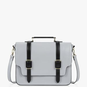 Charlie Unisex Vintage Vegan Briefcase