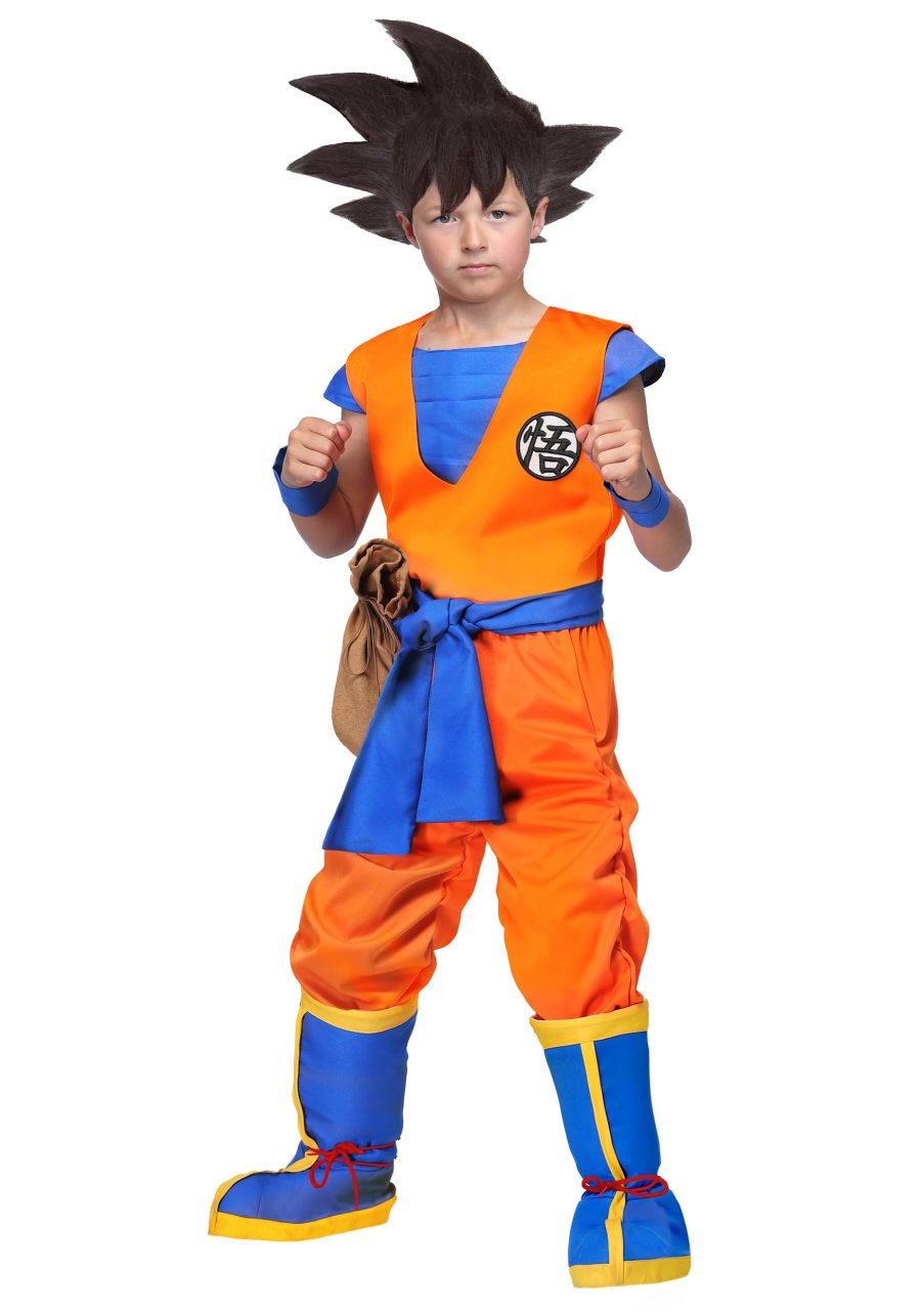Child Dragon Ball Z Authentic Goku Costume